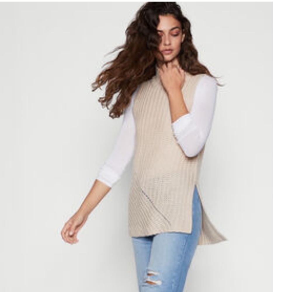 NWT BCBGeneration Sleeveless Sweater Tunic - Picture 1 of 6